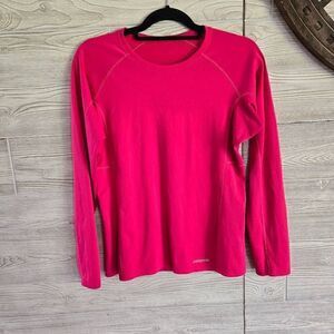 Patagonia Base Layer Capilene Pink Womens SZ M